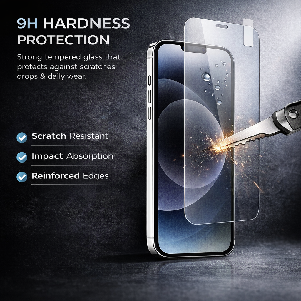 Premium Privacy Tempered Glass - Screen Protector for iPhone 17Pro Max - 9H Hardness